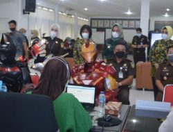 Vaksin; Superhero Datangi Kejati Sulteng