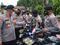 Beri Pelayanan Maksimal Kepada Masyarakat, Wakapolres Palu Cek Senjata Api Dan Kendaraan Dinas Anggota