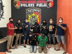 Polres Palu Bekuk Dua Pelaku di Dua Lokasi  yang Berbeda Akibat Tiga Kali Curi Motor