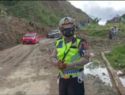 Jalan Kebun Kopi Sudah Bisa Dilewati Namun Harus Berhati-Hati