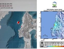 Sesar Mamuju Thrust Pernah 3 Kali Tsunami