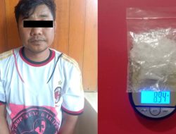 Pelaku Pengedar Sabu dan Sembilan Paket Diamankan Polisi