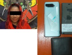 Housewife who had gone viral due to stealing cellphones was arrested by Resmob Tadulako