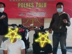 Tim Opsnal Polsek Palu Timur Tangkap Dua Pelaku Curanmor