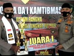 Polres Parimo Juara I Da’i Kamtibmas se Polda Sulteng