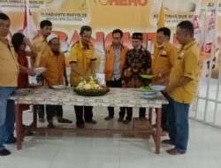 Harlah Partai Hanura Ke-15, DPC Toli-Toli Gelar Doa dan Potong Tumpeng