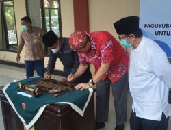 PSMTI Sulteng Serahkan Bantuan Bencana Untuk Pembangunan Masjid AN’NIMAN