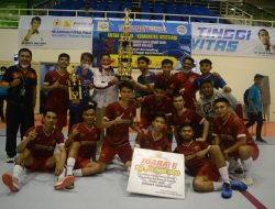 GBI ROCK Raih Juara Satu Turnamen Futsal SKM, Kadispora: Diharapkan Adanya Bibit-Bibit Potensi Olahraga