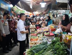 Kapolresta – Walikota Palu Pastikan Ketersediaan Sembako Jelang Idul Fitri