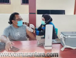 Polres Haltim Jemput Bola Gelar Vaksin COVID-19