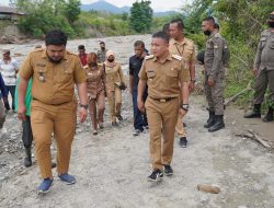 Wali Kota Palu Tinjau Pengairan di Taipa