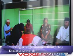 Tersangka Penganiayaan di Balut Bebas, Kasusnya Selesai di RJ