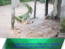 Luapan Sungai Bumi Angin Toli-Toli Sebabkan Tiga Rumah Rusak