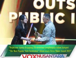 Kejagung Terima Penghargaan Inews Maker Award 2022