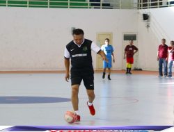 Harmonisnya Eksibisi Futsal PJU Kejati Sulteng vs BMA Kejati Sulteng