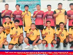 Jelang Porwanas, Tim Futsal PWI Taklukan Tim Futsal Dit Intelkam Polda Sulteng