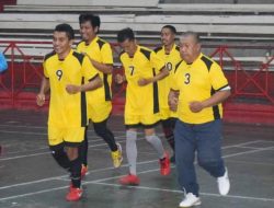 Tim Futsal PWI Sulteng VS Tim Futsal Humas Polda Sulteng FC, Uji Kekuatan Menuju Porwanas