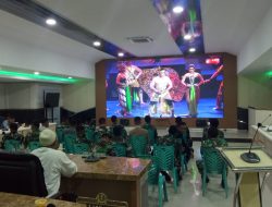 Terus Dikembangkan Keakraban, Korem 132/Tdl Nobar Wayang Orang