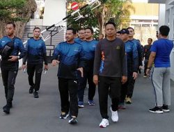 Kejati Sulteng Jalan Santai di Jumat Pagi, Ajang Membangun Kebersamaan