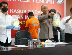 15 Kg Narkotika Jaringan Internasional Dibekuk Polda Sulteng