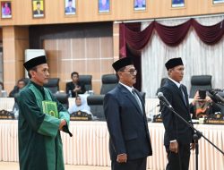 Dua Anggota Baru DPRD Provinsi Sulteng Dilantik, Siap Emban Tugas Legislatif