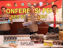 AKBP Jovan: Puluhan Ribu Rokok Ilegal Diamankan