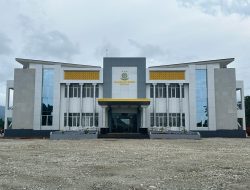 Gedung Kejari Senilai Rp 9,7 M Dibangun Diatas Lahan Pemda Hari ini Diresmikan