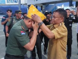 Tiba di Palu, Panglima TNI Disambut Gubernur