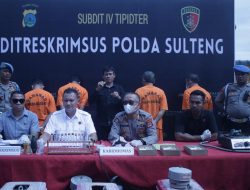 Subdit Tipidter Ditreskrimsus Polda Sulteng Tahan 2 WNA Tersangka PETI