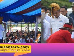 Pasangan BERANI Disambut Secara Adat dan Lebih Dari 3.000 Masyarakat