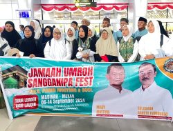 33 Pemenang Jalan Santai Sangganipa Fest 2024 Berangkat Umrah