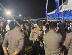 Kapolres: 231 Personil Diturunkan di Deklarasi dan Temu Masyarakat Anwar-Reny