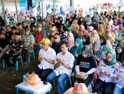 Anwar Hafid Perkenalkan Program Unggulan di Desa Persatuan Sejati, Janji Kurangi Pengangguran