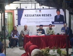 Reses Wakil Ketua DPRD Sulteng Aristan di Kelurahan Pengawu: Fokus pada Pembenahan Drainase dan Pengembangan UMKM