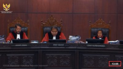 Sidang Sengketa Pilkada Sulteng: Dalil Tambahan BERAMAL Ditolak Hakim MK