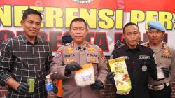 Satresnarkoba Polresta Palu Berhasil Gagalkan Peredaran 1 Kg Sabu