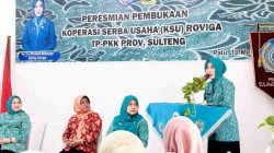 Diresmikan Sry Nirwanti Bahasoan, Koperasi PKK Roviga Siap Berdayakan Keluarga