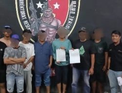 Resahkan Warga Palu, 7 Preman Berkedok Parkir Liar Ditangkap Polisi