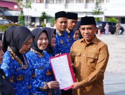 Pemprov Sulteng Serahkan 2.402 SK P3K Formasi 2024
