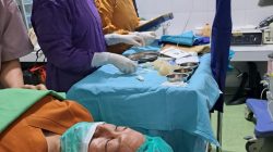 Operasi Bibir Sumbing dan Katarak Warnai HUT Bhayangkara ke-79 di Polda Sulteng