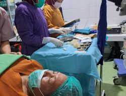 Operasi Bibir Sumbing dan Katarak Warnai HUT Bhayangkara ke-79 di Polda Sulteng
