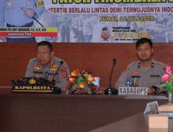 Polda Sulteng Siapkan Operasi Patuh 2025, Fokus Tekan Angka Kecelakaan