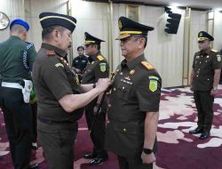 Jaksa Agung Lantik Kepala Kejati Sulteng dan Pejabat Tinggi Lainnya