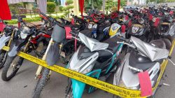 Jelang HUT Bhayangkara ke-79, Polda Sulteng Bongkar Jaringan Curanmor, 66 Motor Diamankan