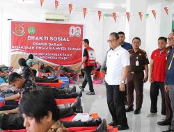 Peringati Hari Bhakti Adhyaksa ke-80, Kejati Sulteng Gelar Aksi Donor Darah