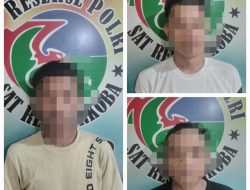 Operasi di Tavanjuka, Satresnarkoba Palu Amankan Tiga Pria dan Sabu 1,16 Gram