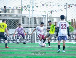 Mini Soccer Jadi Ajang Bersinergi, Binmas Polda Sulteng Hadapi Jurnalis Palu FC