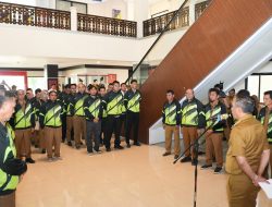 Lepas Kontingen Pornas KORPRI XVII, Gubernur: Bukan Hanya Berangkat Sebagai Atlet Melainkan Juga Wajah Dari Sulteng