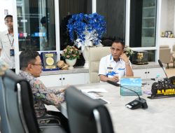Gubernur Sulteng Bahas Percepatan Program Air Bersih dan Penataan Kawasan Bersama BPBPK