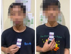 Berantas Narkoba Sampai Ke Akar-akarnya, Polresta Palu Kembali Tangkap 2 Pemuda di Tavanjuka